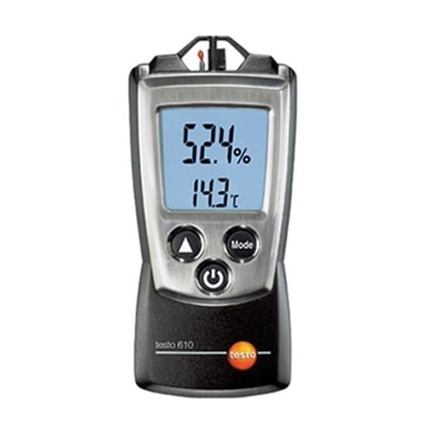 TESTO 610 휴대용 온습도계 건물의 온습도관리 디지털온습도계 TESTO
