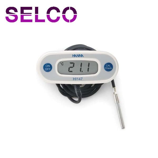 HI147 냉장고 온도계 -50~150℃측정 (프로브 케이블 1M) HANNA