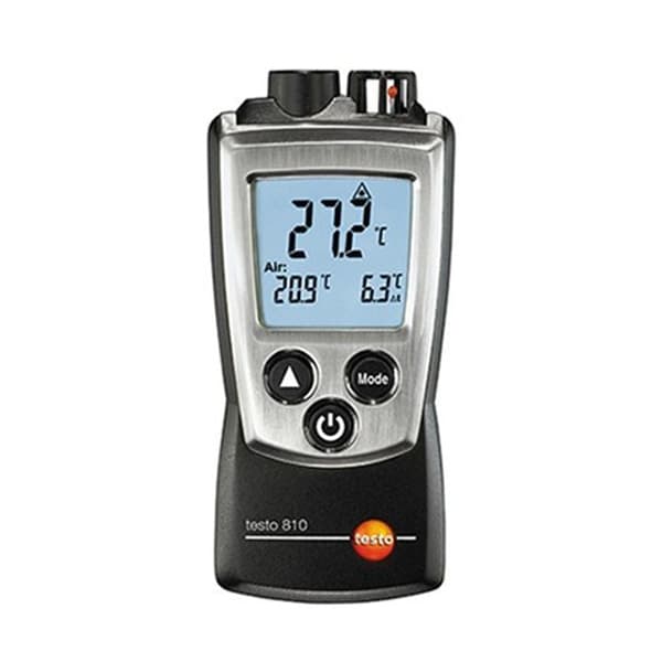 TESTO 810 적외선온도계(2채널) 대기온도/표면온도측정기 고정밀 TESTO