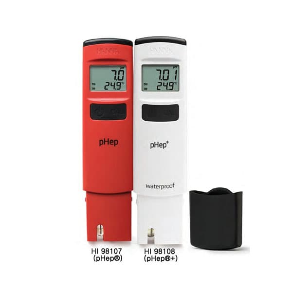 HI98107 (pHep®) pH/온도 테스터기 (0.1pH)