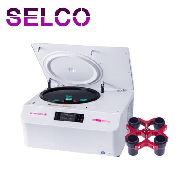 VARISPIN 6R Set 다목적 냉장 원심분리기 세트 CRYSTE