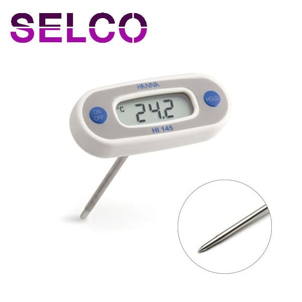HI145-00 포켓용 온도계 (125mm 프로브) -50~220℃측정 HANNA